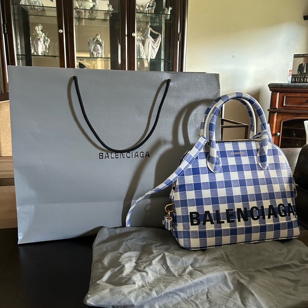 Balenciaga Ville Top Handle leather handbag - Picture 1 of 3